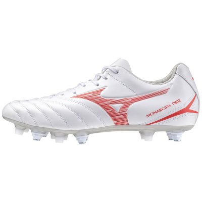 Zapatos De Fútbol Mizuno Monarcida Neo III Select Mix Mujer Blancos / Rojos - Chile M890RGKDAS